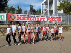 Тбилисцы приняли участие в краевом дне бега