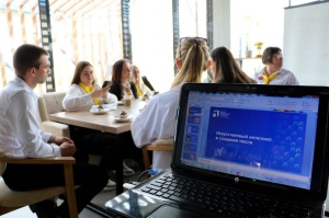 В уютном кафе Тбилисского района прошел семинар для советников директоров