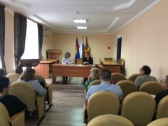 Сотрудники аппарата избирательной комиссии Краснодарского края посетили Тбилисский район с целью оказания методической помощи