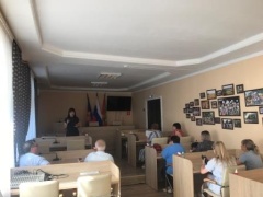 Семинар–совещание с членами участковых избирательных комиссий Нововладимировского сельского поселения Тбилисского района 