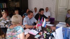 Совет профилактики в станице Геймановской