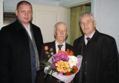 В Тбилисском районе поздравили ветеранов ВОв с юбилеем