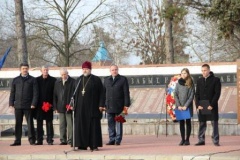Память погибших в Чечне почтили в Тбилисском районе