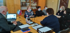 18 марта 2021 года при главе  Ловлинского сельского поселения состоялось рабочая  встреча  председателей  КТОС   с  начальником  отдела по вопросам миграции отдела МВД России по Тбилисскому району Ириной Седовой