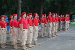 В Тбилисском районе проходит слет юнармейцев