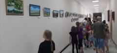 Посещение выставки художника Карпухина Н.А.