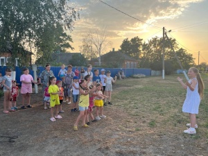 Председатель комитета ТОС организовала мероприятие для детей