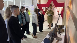 Школьники Тбилисского района активно посещают театрализованную экспозицию «Отечество моё. Грани истории»