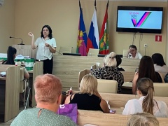 Избирательная комиссия Тбилисская провела ряд обучающих семинаров