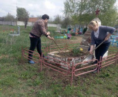 В Тбилисском районе готовятся ко Дню Победы