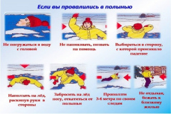 Если провалились под лед