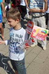 Митинг и легкоатлетический кросс прошли в Тбилисском районе в Праздник Весны и Труда