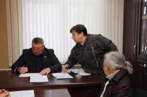 В администрации Тбилисского района прошел прием граждан