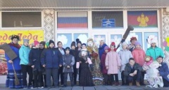 В Нововладимировской весело отметили Масленицу