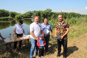 Сегодня в районе состоялся Открытый чемпионат и Первенство по спортивному рыболовству