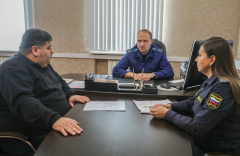 Прокурор Тбилисского района провел прием граждан