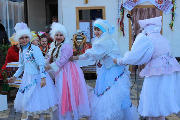 17 февраля 2018 года в Тбилисской на площади районного Дома культуры с размахом отметили Масленицу