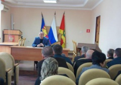Глава Тбилисского района провел очередную планерку