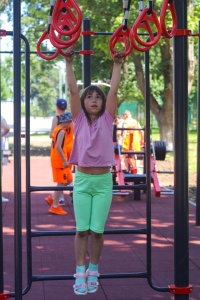 На стадионе «Чемпион» состоялось мероприятие по приёму нормативов ГТО