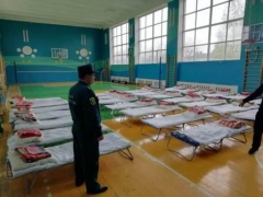 В Тбилисском районе прошла тренировка по развертыванию пунктов временного размещения населения