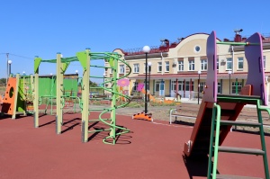 Новый детский сад в ст. Ловлинской обретает уютные очертания