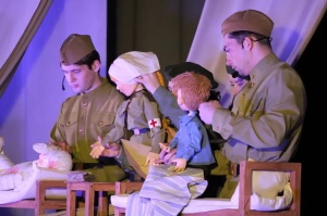 Краевой театр показал спектакль в Тбилисской