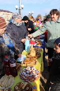 17 февраля 2018 года в Тбилисской на площади районного Дома культуры с размахом отметили Масленицу