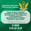 10 июня на Кубани пройдет Единый день приема граждан судебными приставами