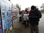 Центральная  районная  библиотека приняла участие в открытии памятника участникам боевых действий  в Афганистане