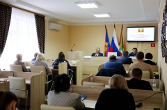 Председатель ТИК Тбилисская приняла участие в сессии Совета муниципального образования Тбилисский район