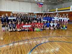 Женская сборная по волейболу Тбилисского района заняла 1 место в  соревнованиях 