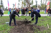 9 октября 2021 года в станице Геймановской состоялось торжественное открытие парка после реконструкции
