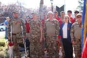 В Тбилисском районе открыли Аллею Славы участникам специальной военной операции