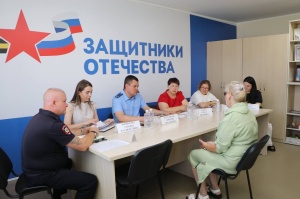 В Тбилисском районе состоялся прием граждан из семей участников СВО