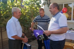 Ветеран из Тбилисского района отметил 90-летие 