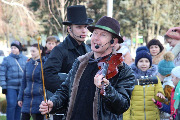 На площади районного Дома культуры состоялись уличные гуляния «С новым годом, Тбилисский район»