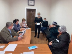 Рабочее  совещание с руководителями органов ТОС