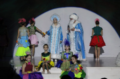 Сегодня в районном Доме культуры состоялся концерт "Новогодний дивертисмент"