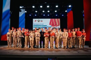 Юнармеец военно-патриотического клуба удостоен нагрудного знака «Юнармейская доблесть»