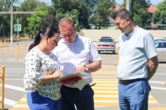 Идет реконструкция сквера на пересечении улиц Первомайской и Красной