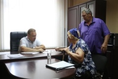 Глава Тбилисского района провел прием граждан