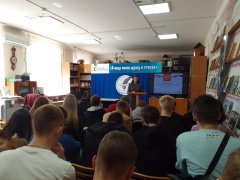 Встреча со студентами НАНЧПОУ «СКТ «Знание»