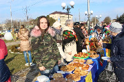 17 февраля 2018 года в Тбилисской на площади районного Дома культуры с размахом отметили Масленицу