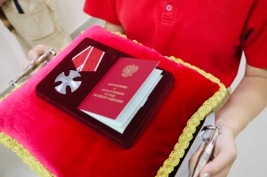 Орден Мужества передан на хранение семье Андрея Владимировича Морозова