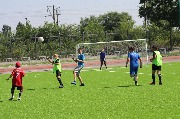 Соревнование Всекубанского турнира по уличному футболу среди детских дворовых команд