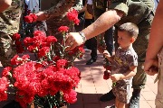 В Тбилисском районе открыли Аллею Славы участникам специальной военной операции