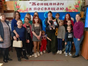 Праздничное мероприятие посвященное Международному женскому дню в Тбилисском районе