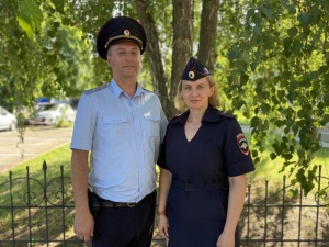 Супругов Простаковых связала служба в органах внутренних дел 