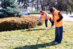 В Тбилисском районе прошёл субботник!