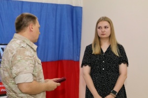 Боевую награду передали семье героя СВО
